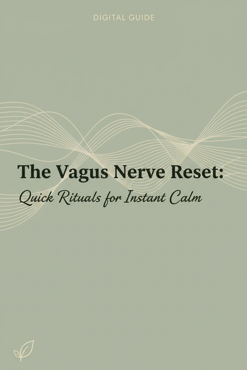 The Vagus Nerve Reset: Quick Rituals for Instant Calm — digital guide cover