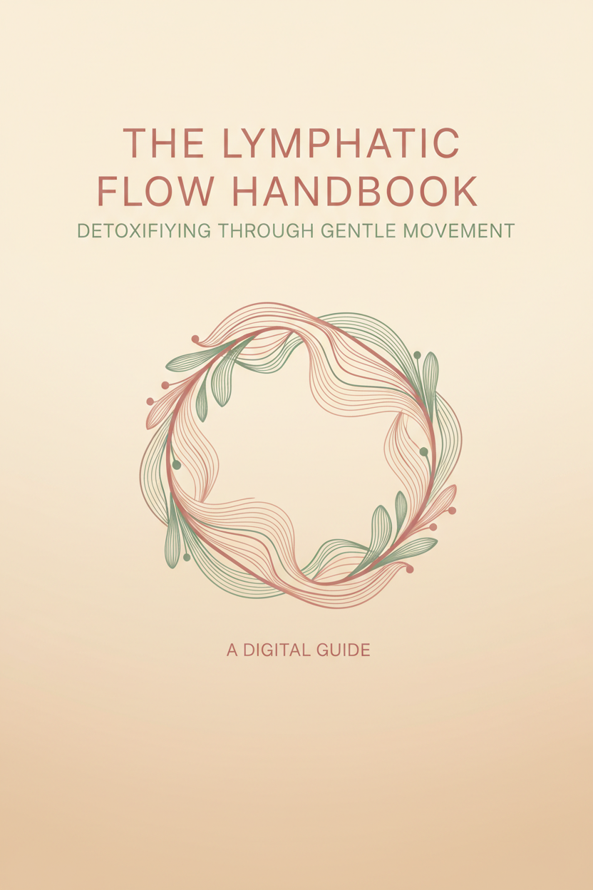 The Lymphatic Flow Handbook: Detoxifying Through Gentle Movement — digital guide cover