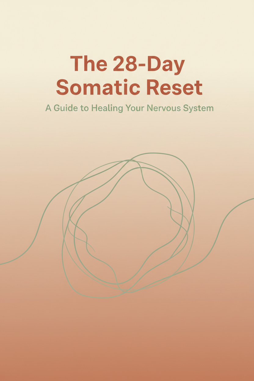 The 28-Day Somatic Reset: A Guide to Healing Your Nervous System — digital guide cover